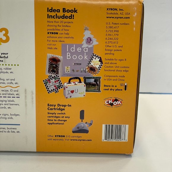 Xyron Model 510 Laminator Labels and Magnet Maker Crafts  MACHINE up to 5" wide - Picture 12 of 13